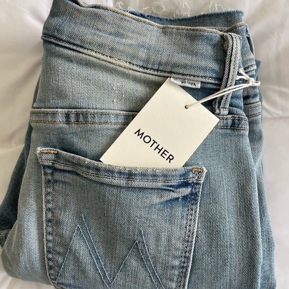 Mother Denim high rise the stunner ankle fray jeans size 26 NWT!! - Picture 5 of 6